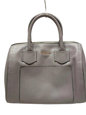 FURLA - Gray Leather Handbag